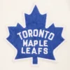 Men's Toronto Maple Leafs Retro Classic Wool & Leather Varsity Jacket - Image 5