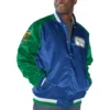 Vancouver Canucks Full-Snap Raglan varsity Jacket