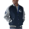 Vancouver Canucks Full-Snap Raglan varsity Jacket - Image 3