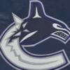 Vancouver Canucks Full Leather Navy Varsity Jacket - Image 3
