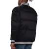 Vancouver Canucks Bronx Satin Full-Snap Varsity Jacket - Image 2