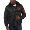 Vancouver Canucks History Month Satin Varsity Jacket