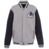 Vancouver Canucks Two Tone Wool Varsity Jacket