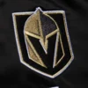 Vegas Golden Knights Cooperstown Heavyweight Ribbed Knitted Black Varsity Jacket - Image 3