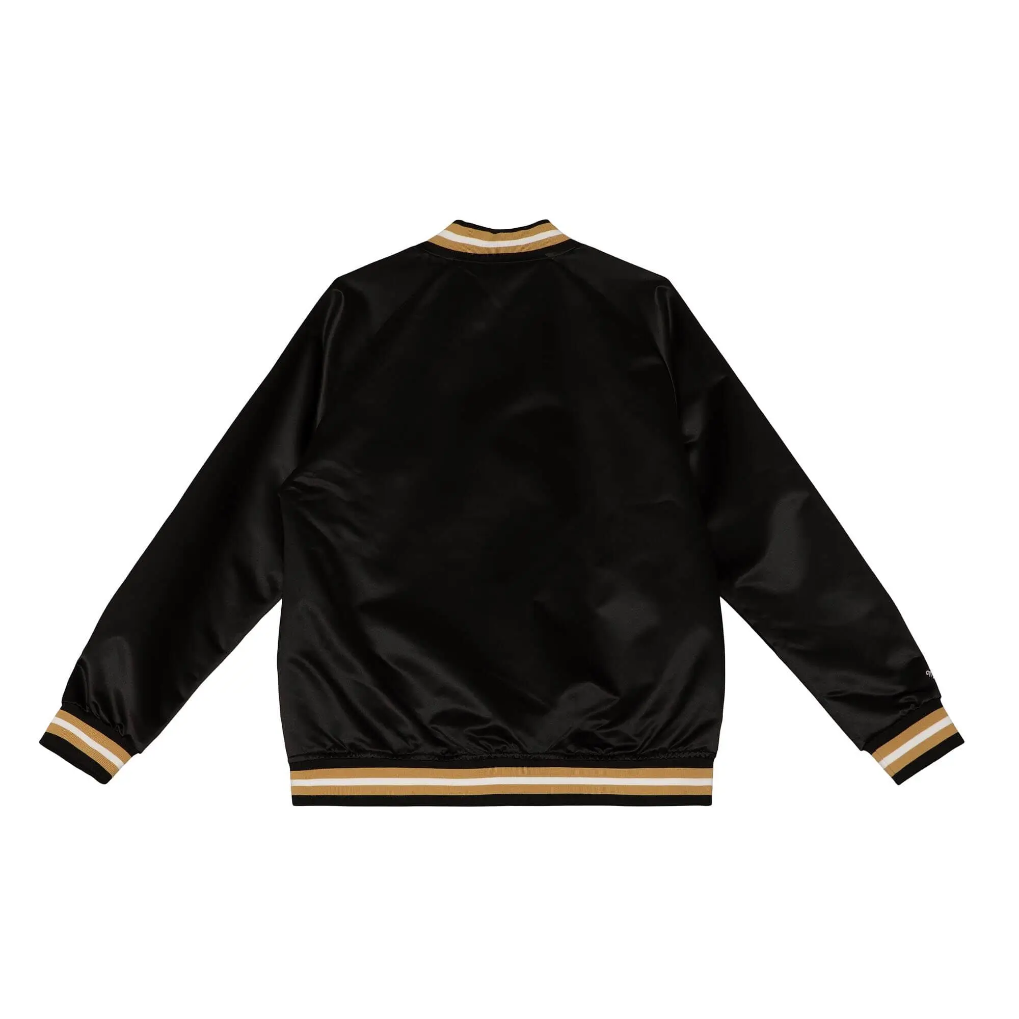 Vegas Golden Knights Cooperstown Heavyweight Ribbed Knitted Black Varsity Jacket - Image 2