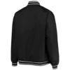 Vegas Golden Knights Classic Ribbed Full-Snap Satin Varsity Jacket - Image 2