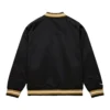 Vegas Golden Knights Lightweight Raglan Current Logo Black Varsity Jacket - Image 2