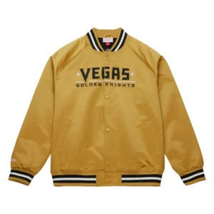 Vegas Golden Knights Lightweight Raglan Current Logo Varsity Jacket