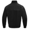 Vegas Golden Knights Neutral Twill Full-Zip Black Satin Varsity Jacket - Image 2