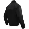 Vegas Golden Knights Neutral Twill Full-Zip Black Satin Varsity Jacket - Image 4