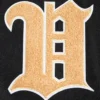 Vegas Golden Knights Pro Prep Black Wool & Leather Varsity Jacket - Image 5