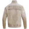 Vegas Golden Knights Neutral Pro Standard Full-Zip Satin Varsity Jacket - Image 2