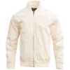 Vegas Golden Knights Pro Standard Neutral Twill Full-Zip Satin Varsity Jacket