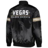 Vegas Golden Knights The Power Forward Full-Snap Satin Varsity Jacket - Image 2