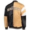 Vegas Golden Knights Starter The Leader Full-Snap Satin Varsity Jacket - Image 2