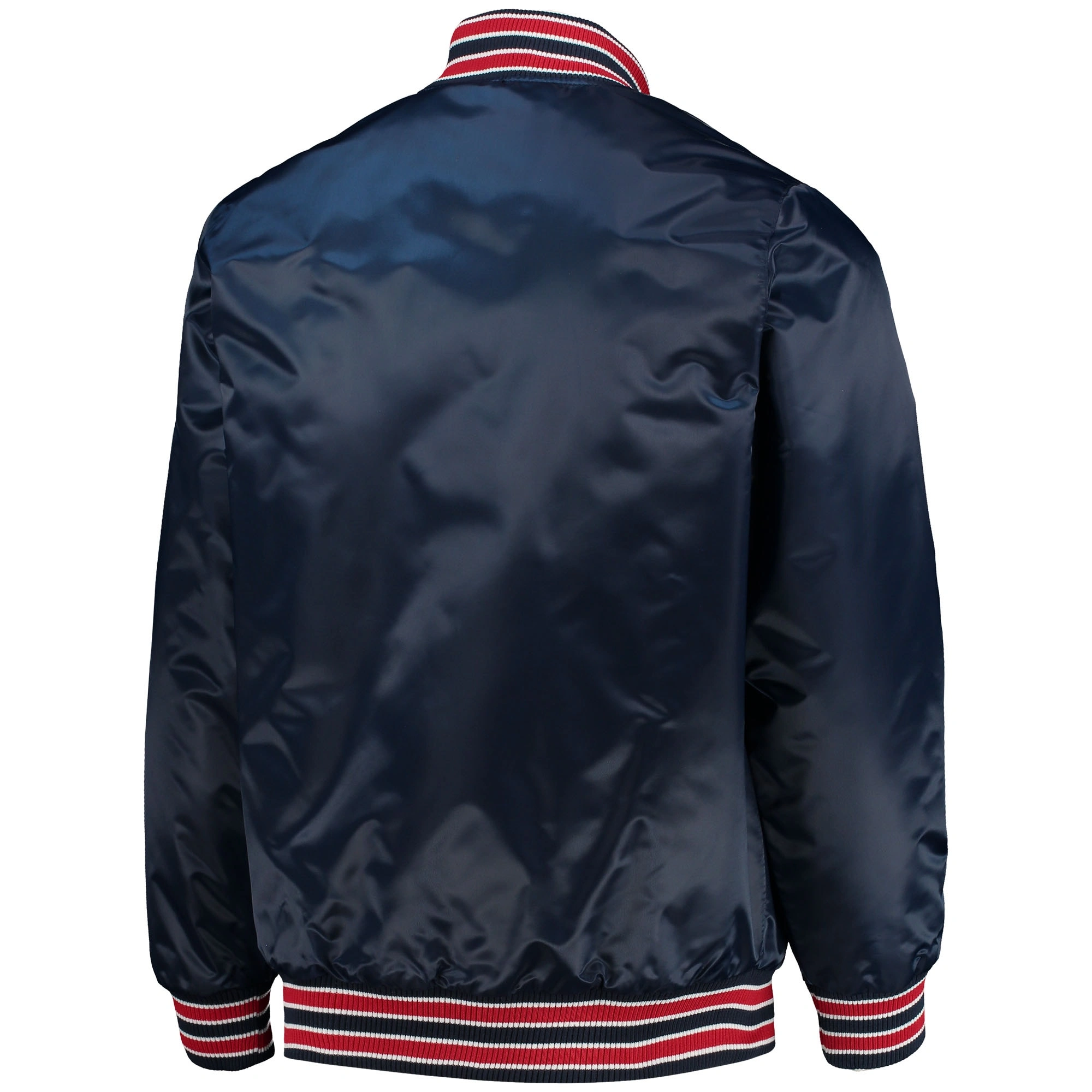Washington Nationals Starter Locker Room Full-Snap Satin Varsity Navy Jacket - Image 2