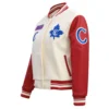 Alternative view of Women's Montreal Canadiens Retro Classic Wool & Leather Varsity Jacket