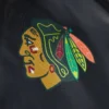 Women's Chicago Blackhawks Raglan Satin Jacket - Image 3