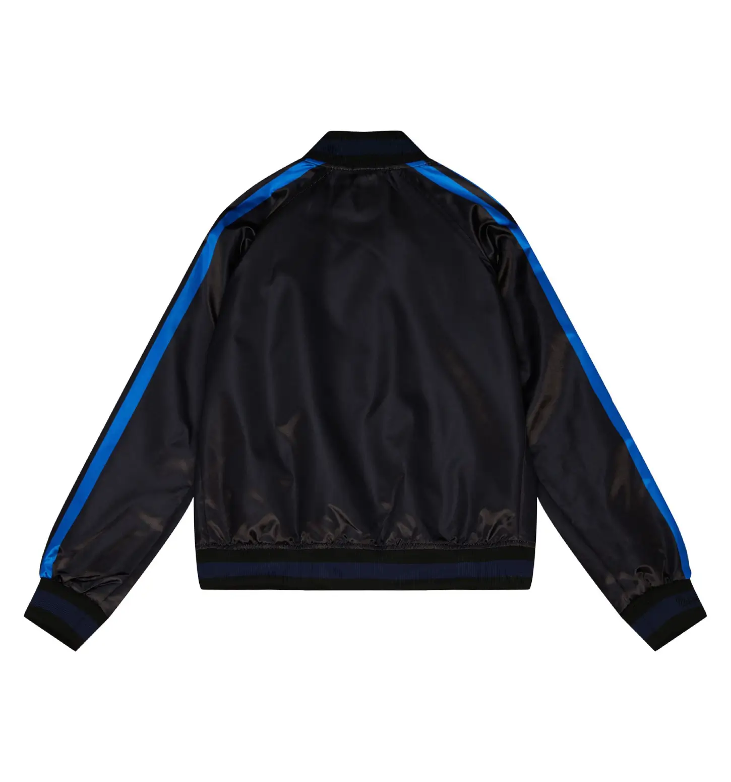 Chicago Cubs Raglan Cooperstown Heavyweight Full-Snap Satin Varsity Jacket - Image 2