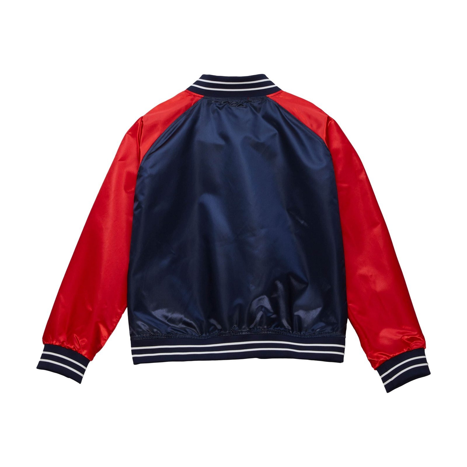 New York Yankees Cooperstown Heavyweight 2.0 Full-Snap Satin Varsity Jacket - Image 2