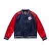 New York Yankees Cooperstown Heavyweight 2.0 Full-Snap Satin Varsity Jacket