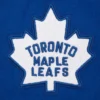 Women's Toronto Maple Leafs Retro Classic Wool & Leather Varsity Jacket - Image 5