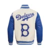 Brooklyn Dodgers Retro Classic Men´s Rib Wool Varsity Jacket - Image 2