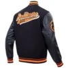 Baltimore Orioles Classic Baseball Team Players Wool & Leather Varsity Jacket - Image 4