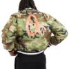 Baltimore Orioles MA-1 Full-Zip Bomber Varsity Reversible Jacket - Image 4