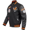 Baltimore Orioles Men's Retro Classic Black Wool & Leather Varsity Jacket - Image 4