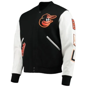 Baltimore Orioles Classic Pro Standard Wool & Leather Varsity Jacket
