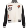 Baltimore Orioles Women's Retro Classic Wool & Leather Varsity Jacket