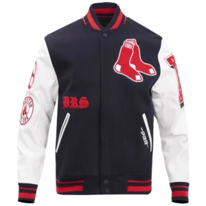 Boston Red Sox Pro Standard Classic Wool & Leather Varsity Jacket