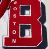 Boston Red Sox Pro Standard Classic Wool & Leather Varsity Jacket - Image 4