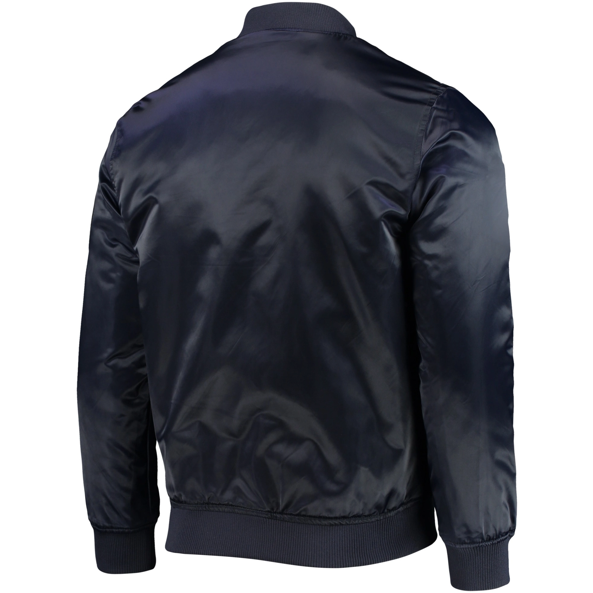 Boston Red Sox Pro Standard Wordmark Full-Snap Satin Varsity Jacket - Image 2