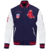 Boston Red Sox Retro Classic Wool & Leather Varsity Jacket