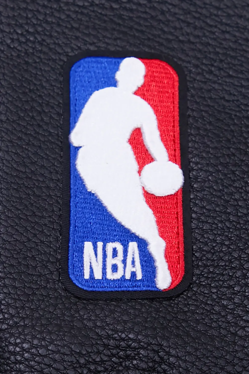 Brooklyn Nets Retro Classic Rib Black Wool & Leather Varsity Jacket - Image 7