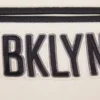 Brooklyn Nets Retro Classic Rib Wool & Leather Varsity Jacket - Image 8