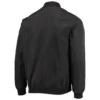 Chicago White Sox Full-Zip Bomber Black Varsity Jacket - Image 2