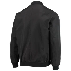 Alternative view of Chicago White Sox Full-Zip Bomber Black Varsity Jacket