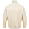 Chicago White Sox Neutral Twill Full-Zip Polyester Varsity White Jacket - Image 2