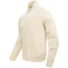 Chicago White Sox Neutral Twill Full-Zip Polyester Varsity White Jacket - Image 3