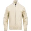 Chicago White Sox Neutral Twill Full-Zip Polyester Varsity White Jacket