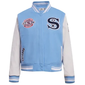 Chicago White Sox Classic Women's Pro Standard Wool & Leather Varsity Jacket