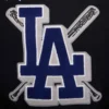 Los Angeles Dodgers Mashup Wool & Leather Varsity Jacket - Image 10