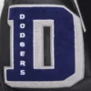 Los Angeles Dodgers Mashup Wool & Leather Varsity Jacket - Image 7