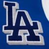 Los Angeles Dodgers Mashup Wool & Leather Varsity Jacket - Image 6