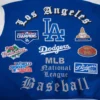 Los Angeles Dodgers Retro Classic Blue & White Varsity Jacket - Image 9