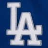 Los Angeles Dodgers Retro Classic Blue & White Varsity Jacket - Image 5