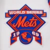 New York Mets Retro Classic Blue & White Varsity Jacket - Image 9